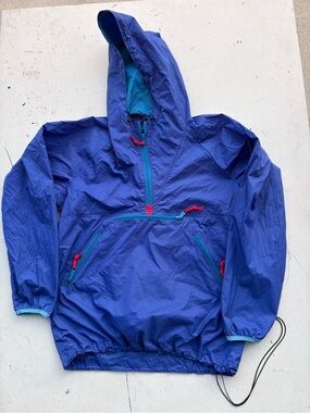 Men's‎ Vintage Sierra Design Windbreaker Jacket Multicolor S Nylon Retro Outdoor